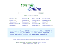 Tablet Screenshot of caieirasonline.com.br